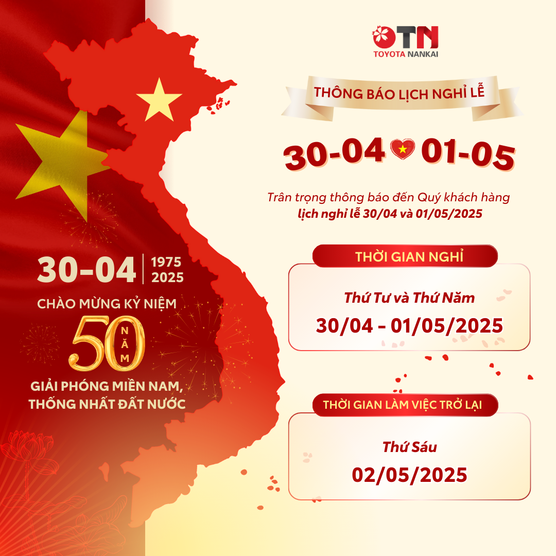 Thông báo lịch nghỉ lễ 30.04 đỏ vàng beige đơn giản rõ ràng bài đăng Instagram.png